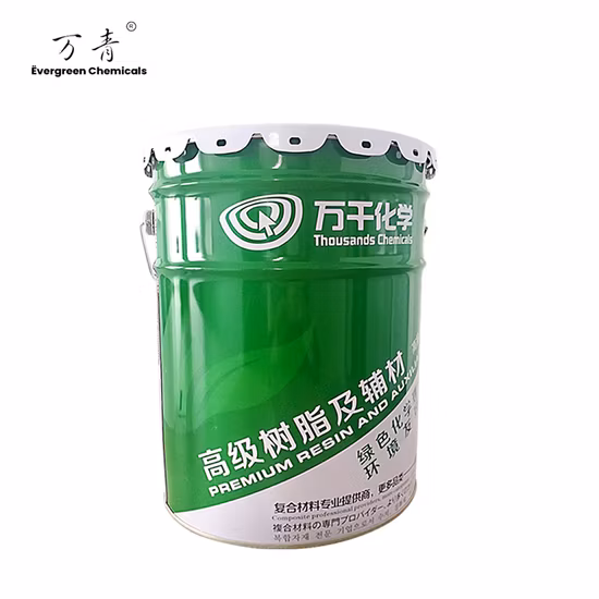 Resina di insaturazione gelcoat premium resistente agli agenti atmosferici per torri di raffreddamento, yacht, strutture di divertimento